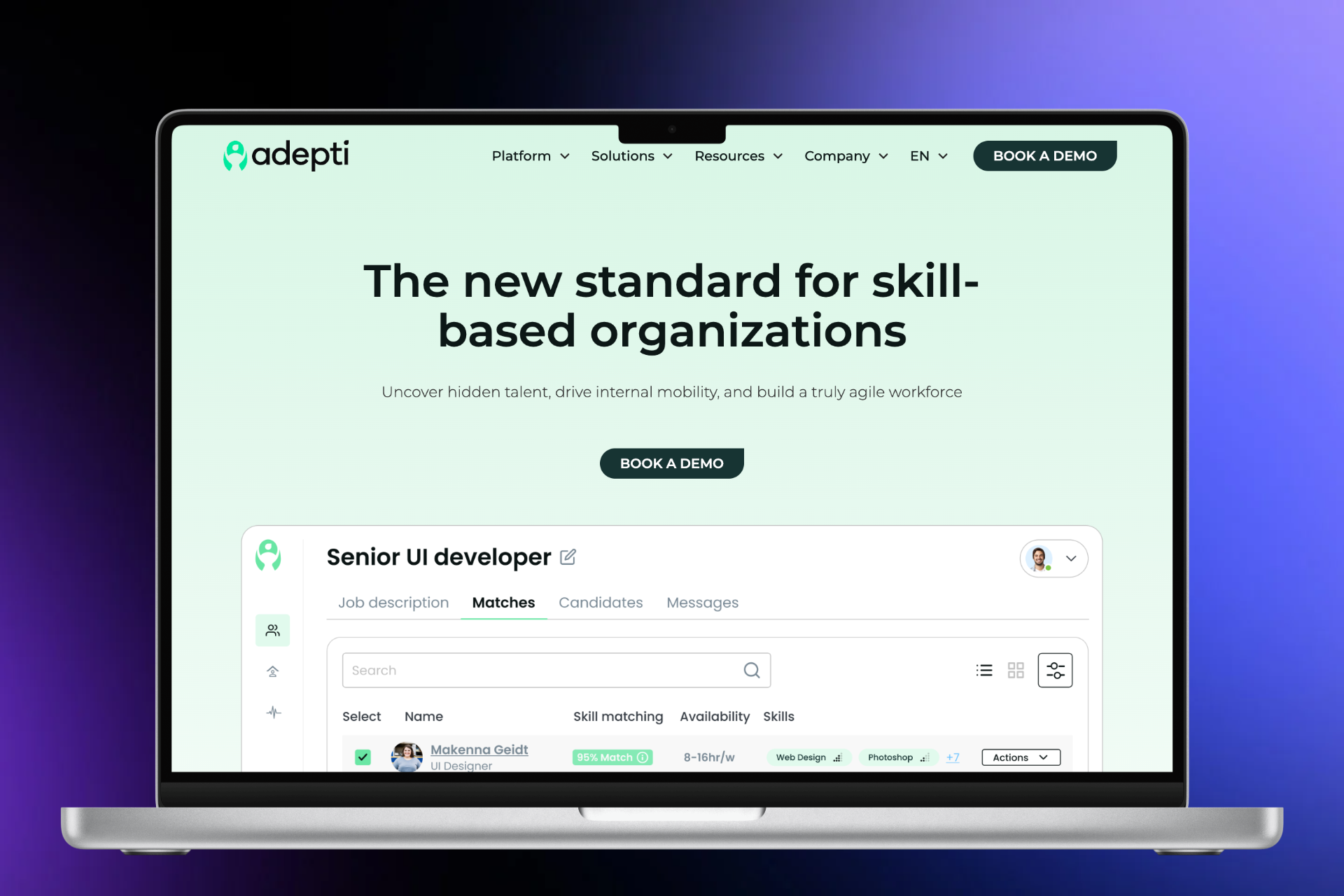 Adepti  – CRM for Skills-Based Organizations